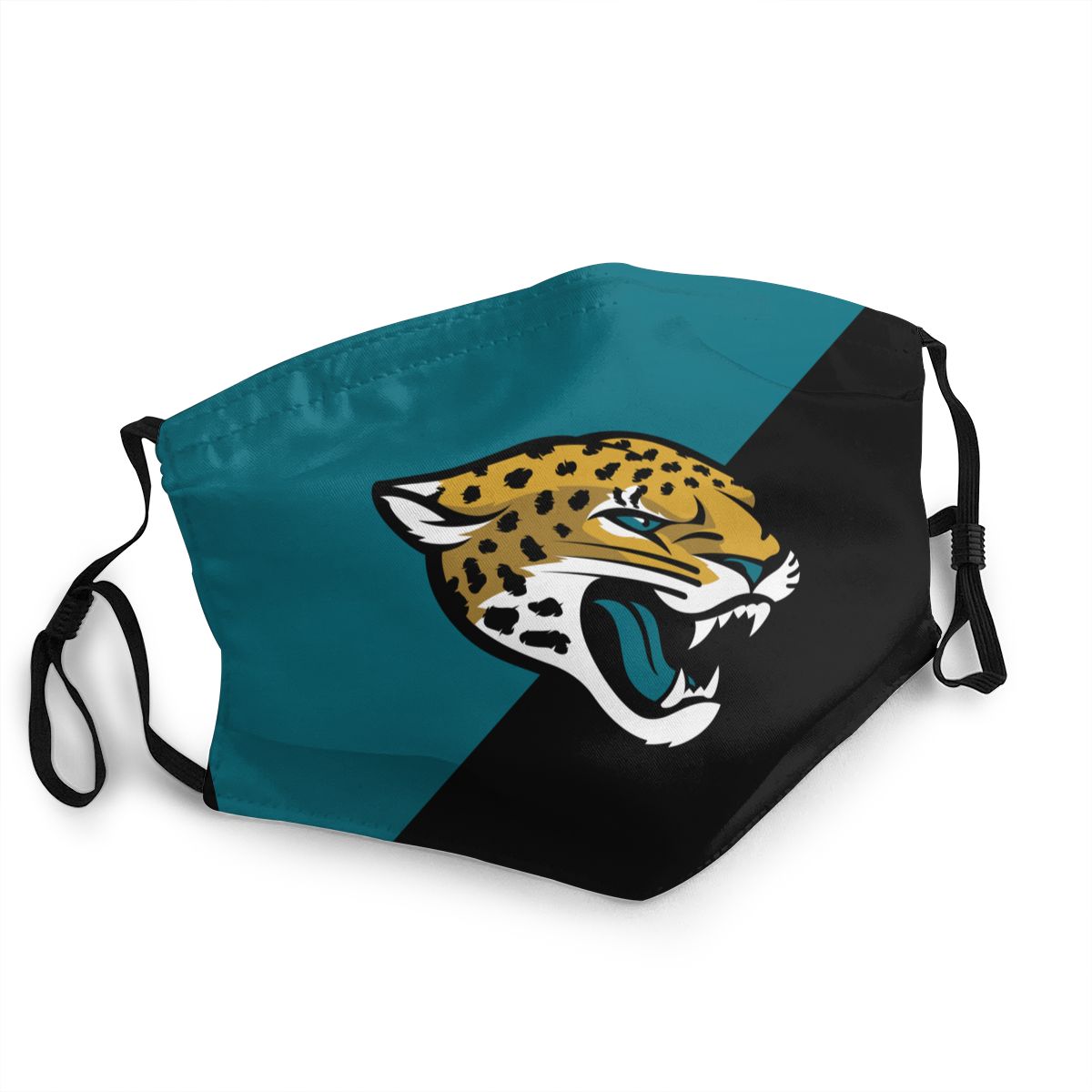 Custom Football Personalized Jacksonville Jaguars Dust Face Mask With Filters PM 2.5