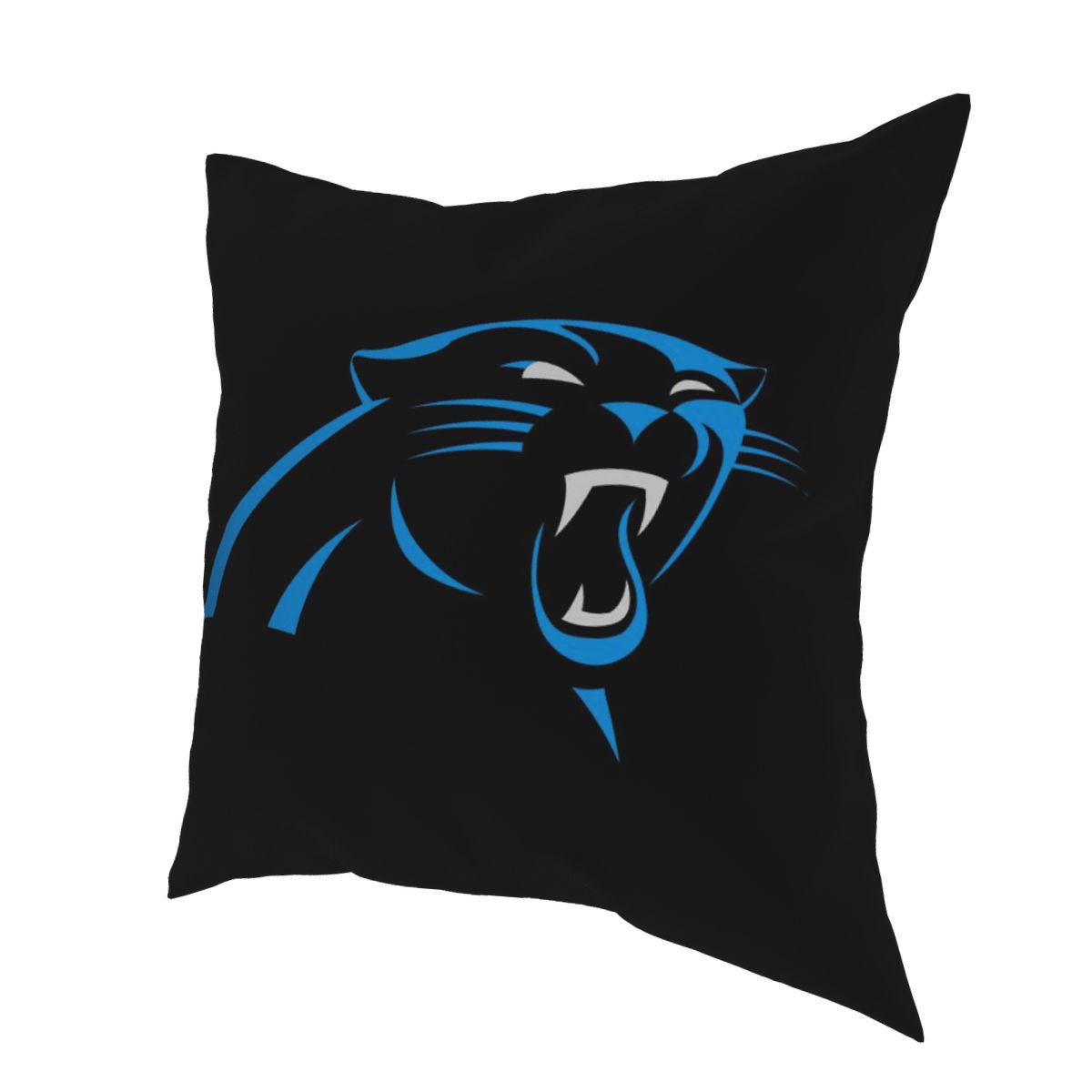 Custom Decorative Football Pillow Case Carolina Panthers Black Pillowcase Personalized Throw Pillow Covers