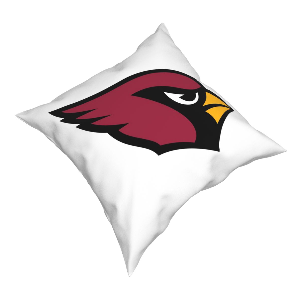Custom Decorative Football Pillow Case Arizona Cardinals White Pillowcase Personalized Throw Pillow Covers