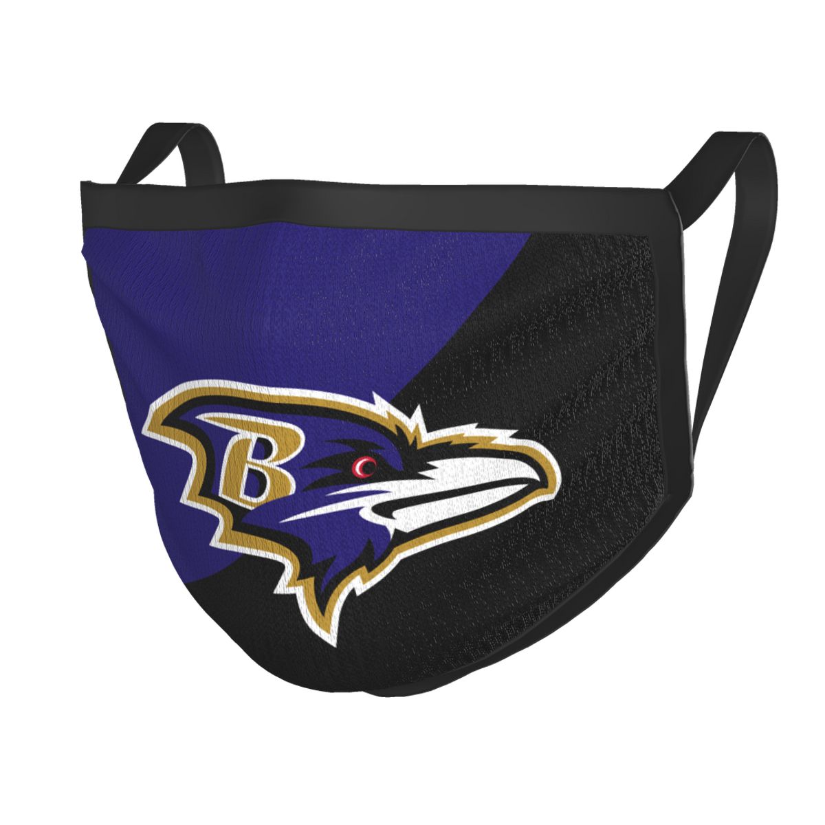 Custom Football Personalized Baltimore Ravens Dust Face Mask With Filters PM 2.5