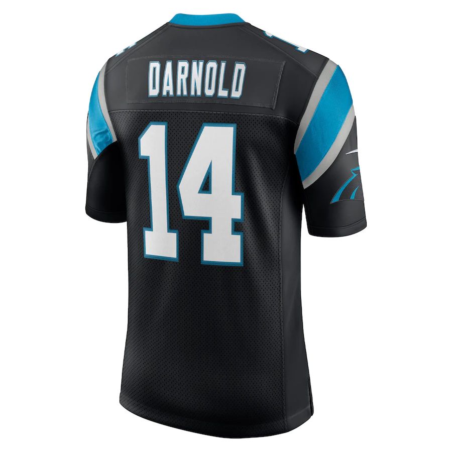 C.Panthers #14 Sam Darnold Black Vapor Limited Jersey Stitched American Football Jerseys