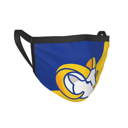 Custom Football Personalized Los Angeles Rams Dust Face Mask With Filters PM 2.5