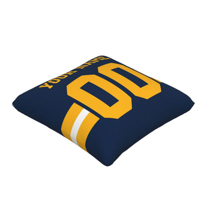 Customized Green Bay Packers Football Team Decorative Throw Pillow Case Print Personalized Football Style Fans Letters & Number Navy Pillowcase Birthday Gift