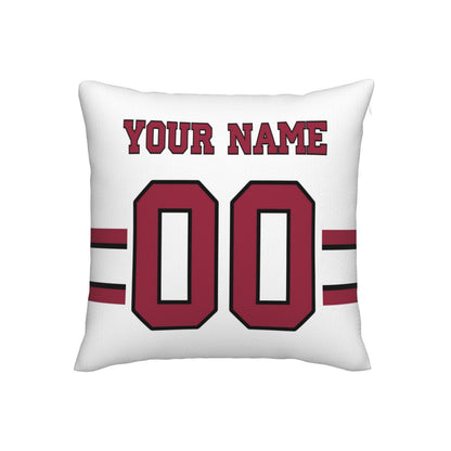 Arizona Cardinals Football Team Decorative Throw Pillow Case Print Personalized Football Style Fans Letters & Number Pillowcase Birthday Gift