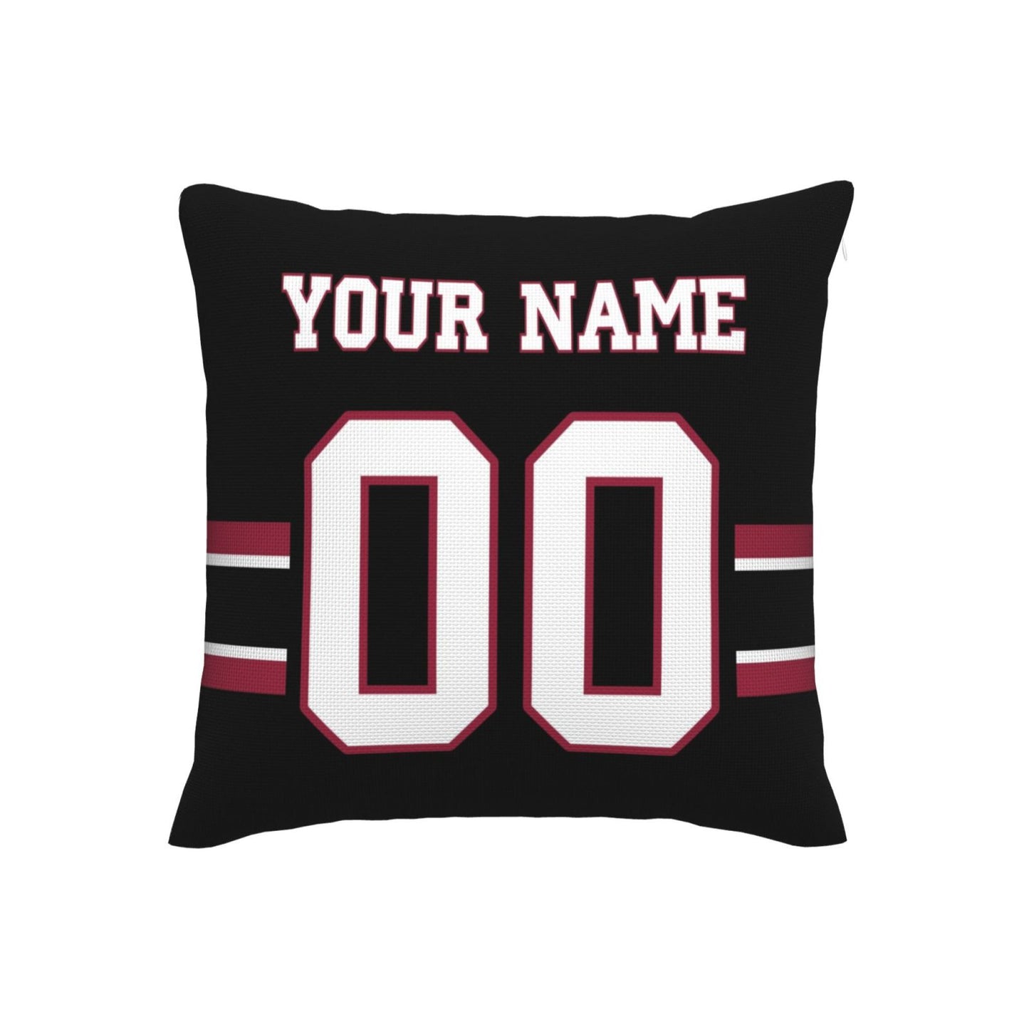 Arizona Cardinals Football Team Decorative Throw Pillow Case Print Personalized Football Style Fans Letters & Number Pillowcase Birthday Gift