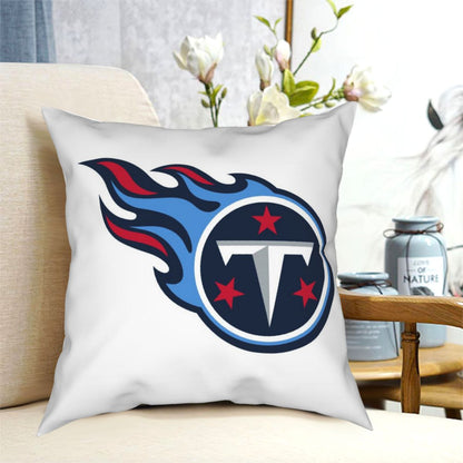 Custom Decorative Football Pillow Case Tennessee Titans White Pillowcase Personalized Throw Pillow Covers