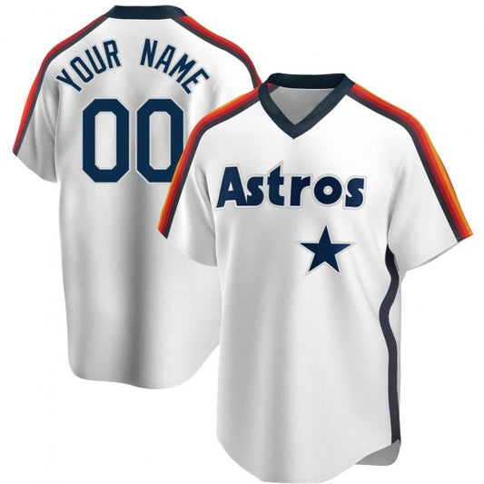 Baseball Jerseys Custom White Houston Astros Jersey Cooperstown Stitched Letter And Numbers For Men Women Youth Birthday Gift