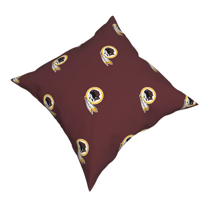 Custom Decorative Football Pillow Case Washington Redskins Pillowcase Personalized Throw Pillow Covers