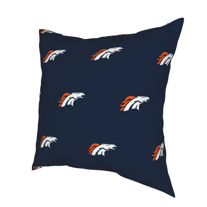 Custom Decorative Football Pillow Case Denver Broncos Pillowcase Personalized Throw Pillow Covers