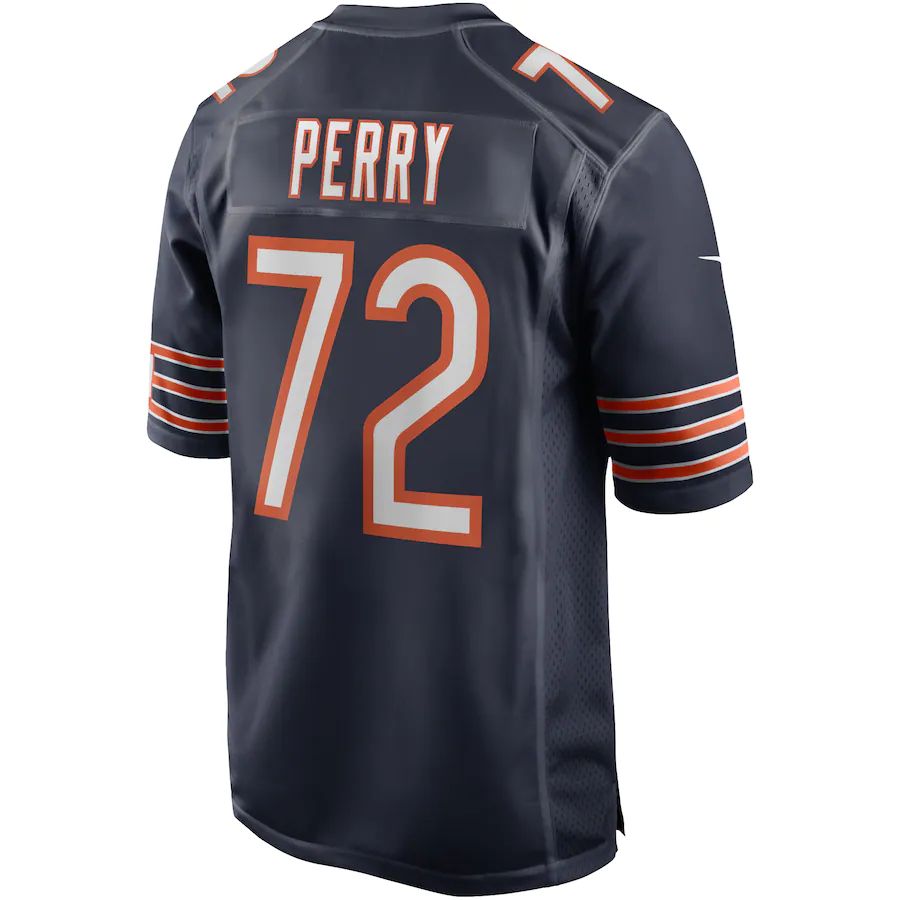 C.Bears #72 William Perry Navy Game Retired Player Jersey Stitched American Football Jerseys