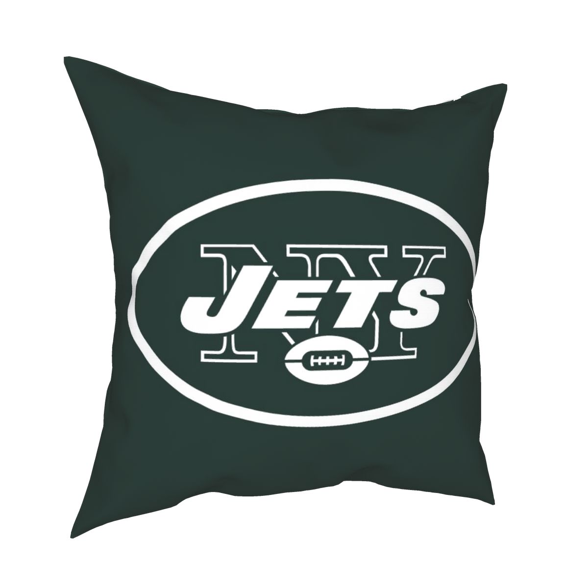 Custom Decorative Football Pillow Case New York Jets Green Pillowcase Personalized Throw Pillow Covers