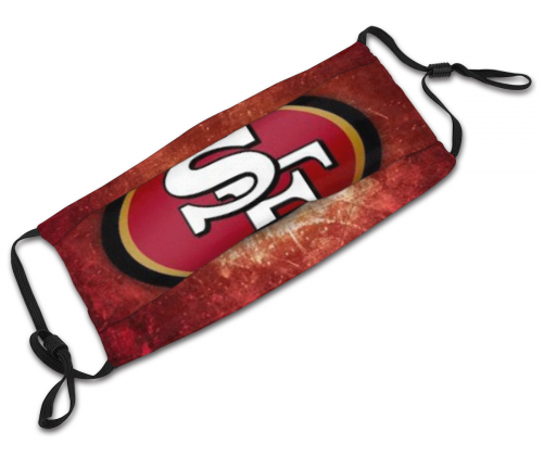 Print Football Personalized San Francisco 49ers Adult Dust Mask