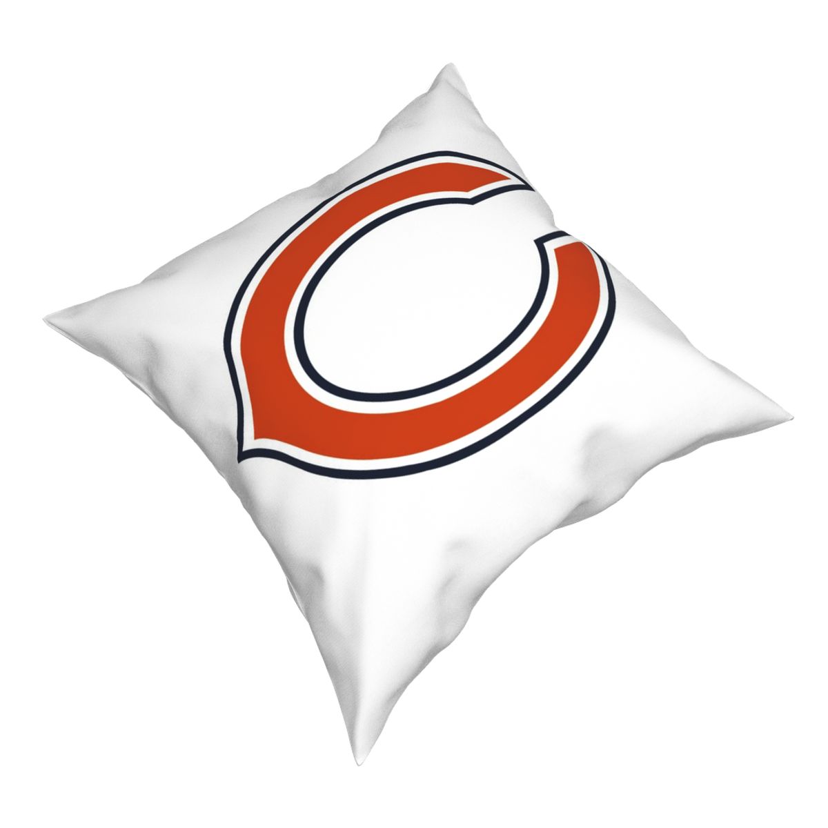 Custom Decorative Football Pillow Case Chicago Bears White Pillowcase Personalized Throw Pillow Covers