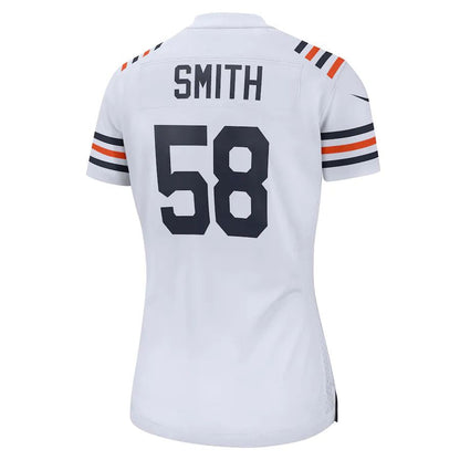 C.Bears #58 Roquan Smith White 2019 Alternate Classic Game Jersey Stitched American Football Jerseys