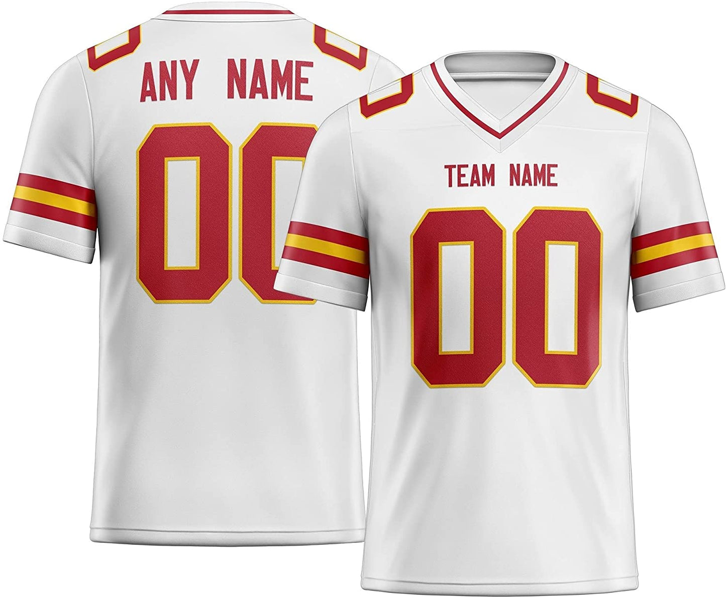 Custom Football Jersey Personalized Stitched Football Shirt for Men Women & Youth S-7XL