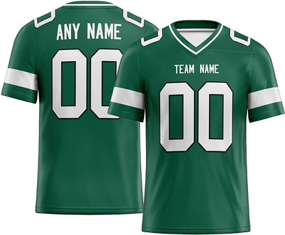 Custom Football Jersey Personalized Stitched Football Shirt for Men Women & Youth S-7XL