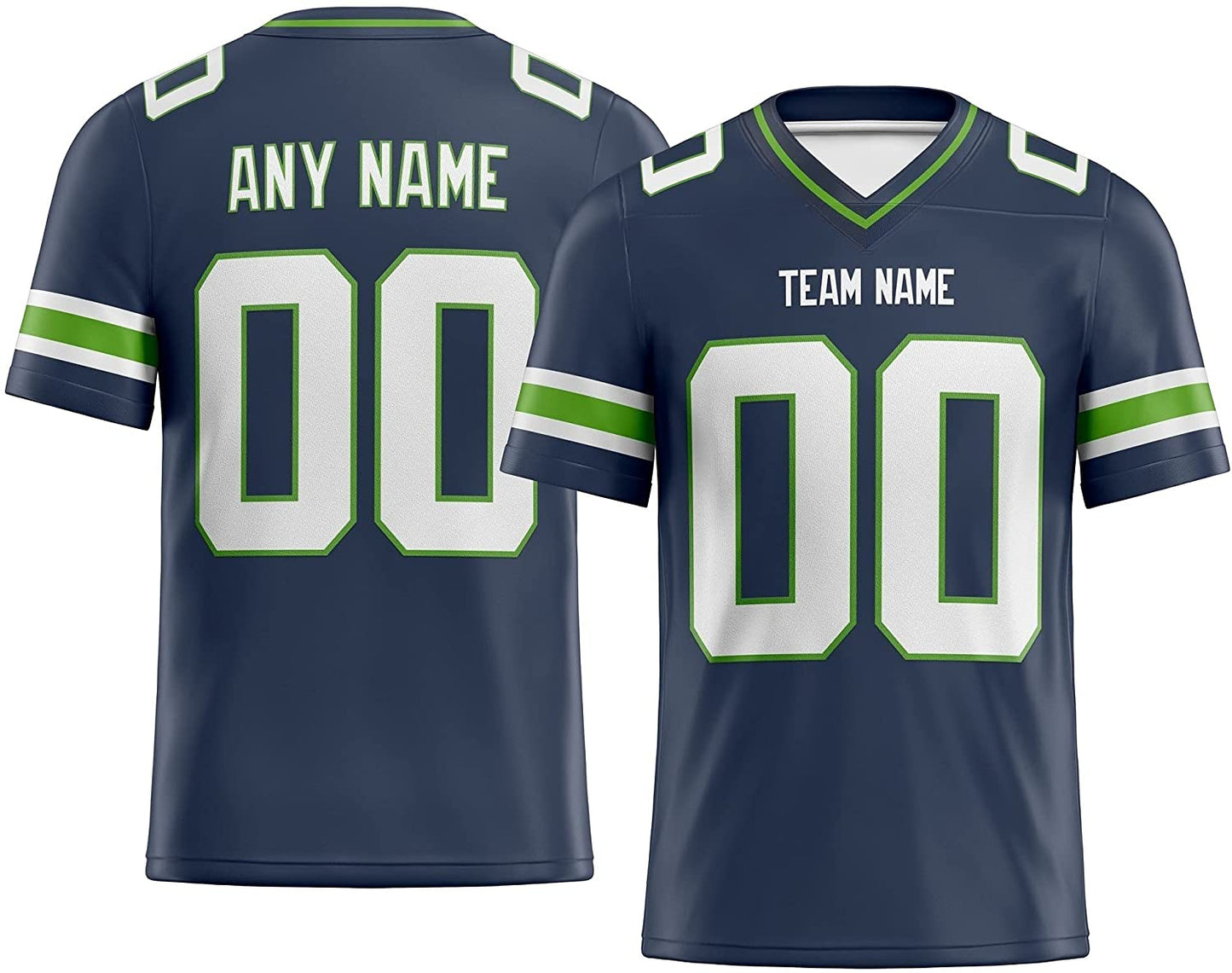 Custom Football Jersey Personalized Stitched Football Shirt for Men Women & Youth S-7XL