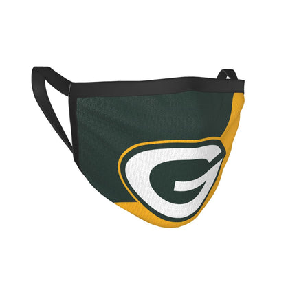 Custom Football Personalized Green Bay Packers Dust Face Mask With Filters PM 2.5