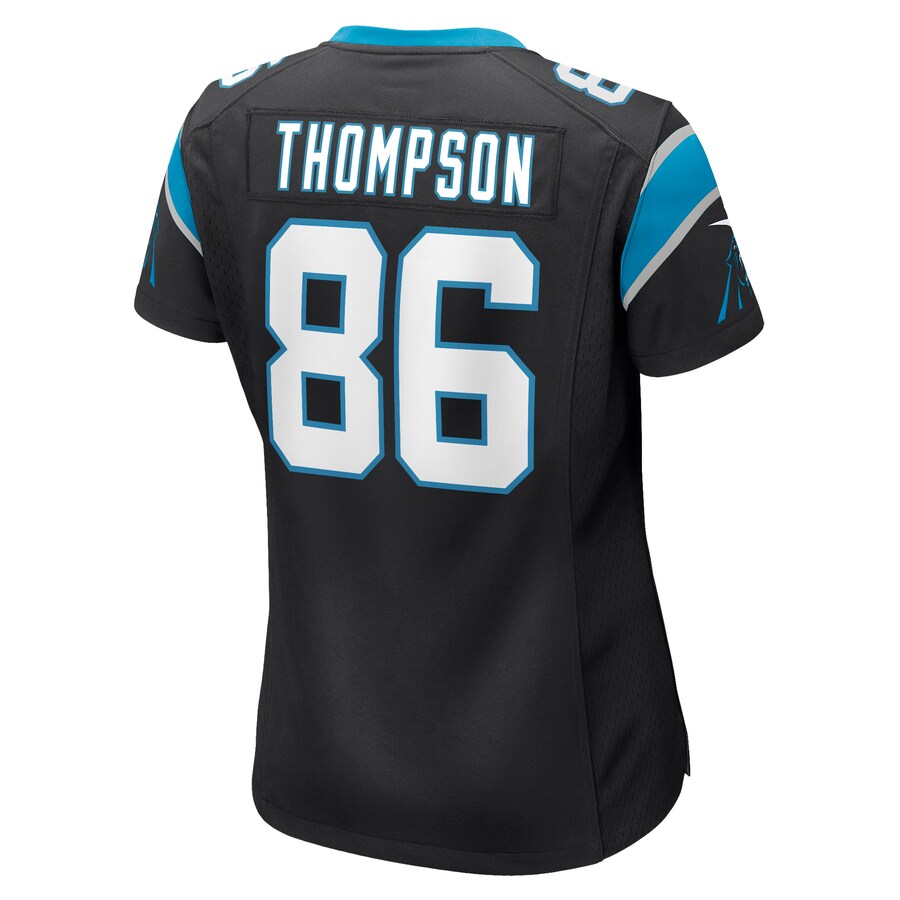 C.Panthers #86 Colin Thompson Black Game Jersey Stitched American Football Jerseys