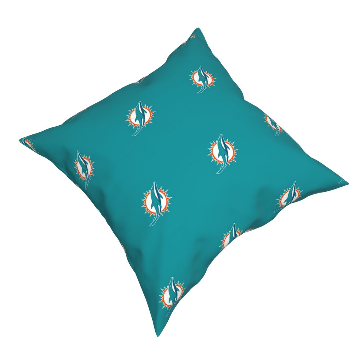 Custom Decorative Football Pillow Case Miami Dolphins Pillowcase Personalized Throw Pillow Covers