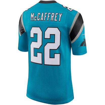 C.Panthers #22 Christian McCaffrey Blue Classic Limited Player Jersey Stitched American Football Jerseys