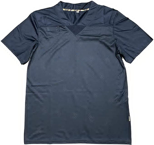 Football Jersey Blank Navy Hip Hop Shirts Short Sleeve Sports Tshirt