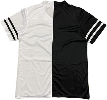 Football Jersey Blank Black White Hip Hop Shirts Short Sleeve Sports Tshirt