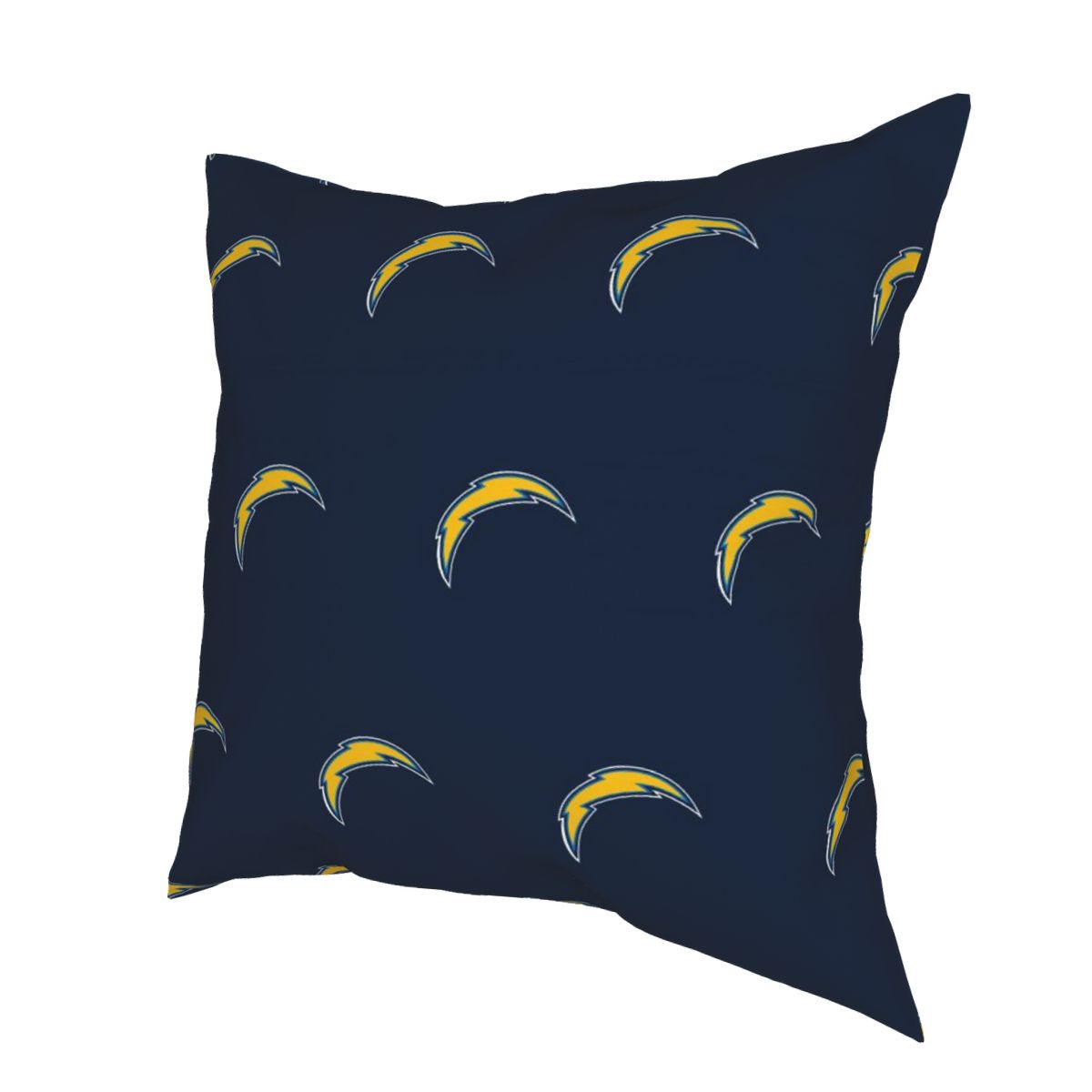 Custom Decorative Football Pillow Case Los Angeles Chargers Pillowcase Personalized Throw Pillow Covers