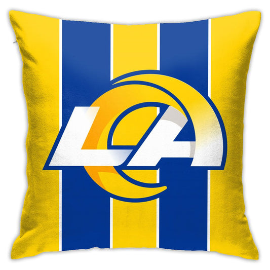 Custom Decorative Pillow 18inch*18inch Los Angeles Rams Pillowcase Personalized Throw Pillow Covers