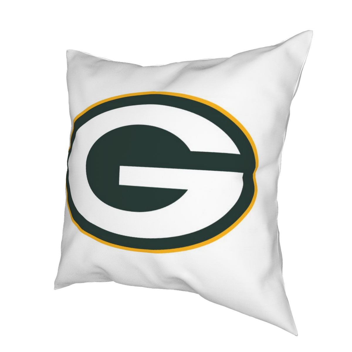 Custom Decorative Football Pillow Case Green Bay Packers White Pillowcase Personalized Throw Pillow Covers