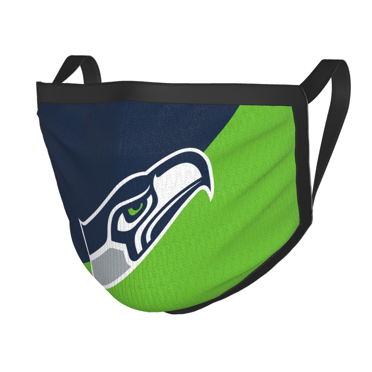 Custom Football Personalized Seattle Seahawks Dust Face Mask With Filters PM 2.5