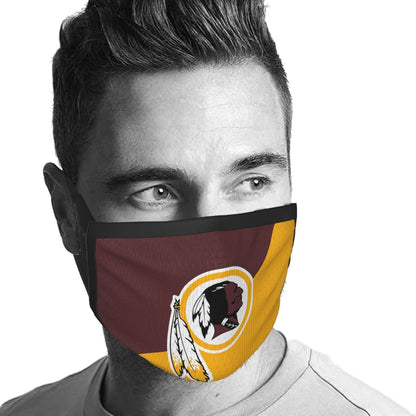 Custom Football Personalized Washington Redskins Dust Face Mask With Filters PM 2.5