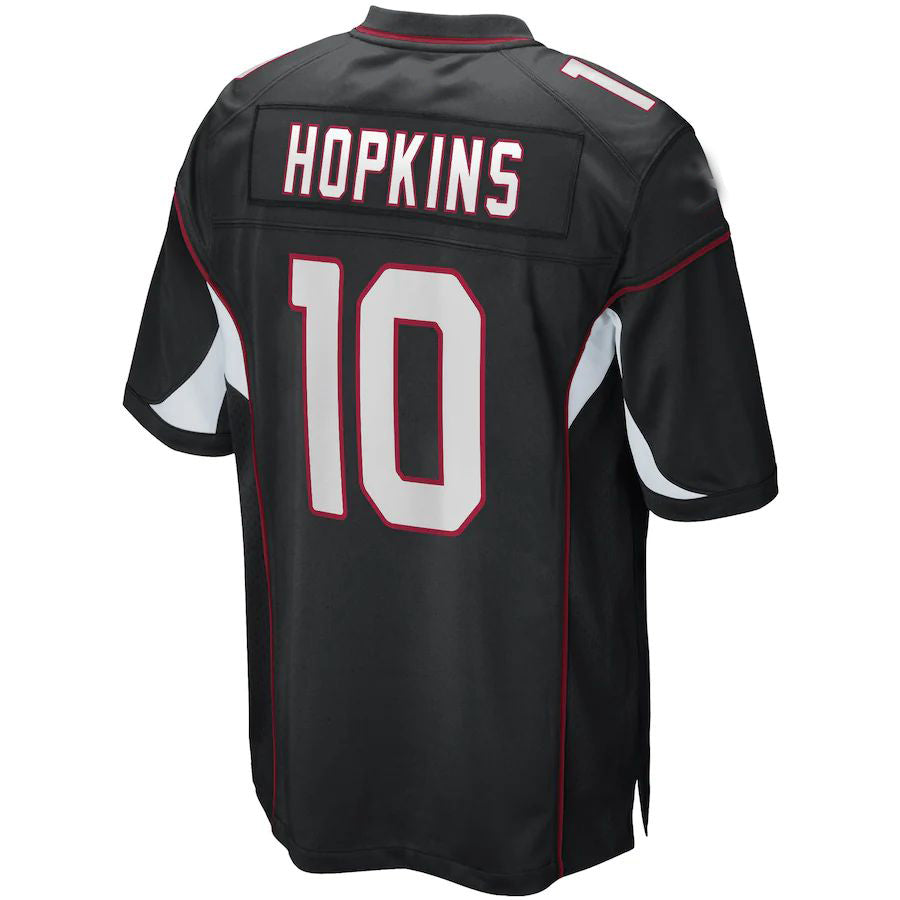 A.Cardinals #10 DeAndre Hopkins Black Game Jersey Stitched American Football Jerseys