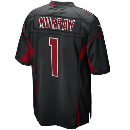 A.Cardinals #1 Kyler Murray Black 2nd Alternate Game Jersey Stitched American Football Jerseys