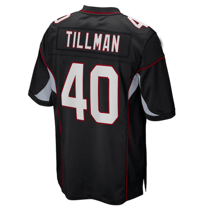 A.Cardinals #40 Pat Tillman  Black Retired Player Alternate Game Jersey Stitched American Football Jerseys