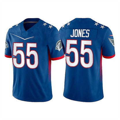 A.Cardinals #55 Chandler Jones 2022 Royal Pro Bowl Stitched Jersey American Football Jerseys