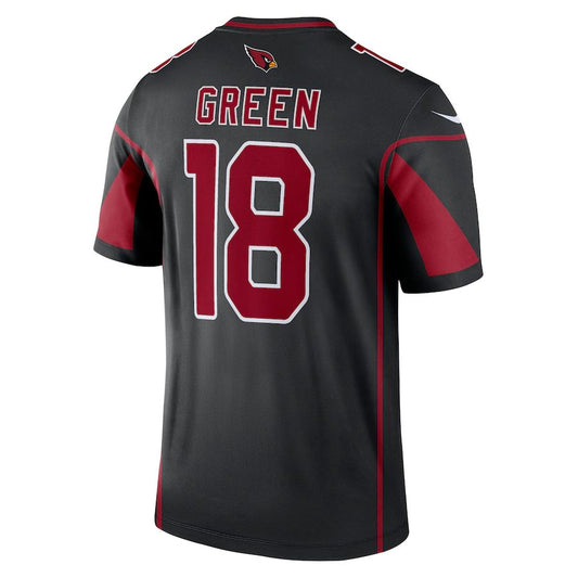 A.Cardinal #18 A.J. Green Black Legend Jersey Stitched American Football Jerseys