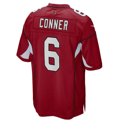 A.Cardinal #6 James Conner Cardinal Game Jersey Stitched American Football Jerseys