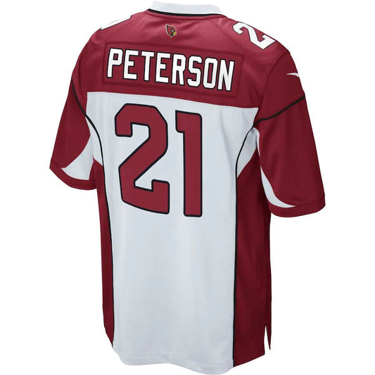 A.Cardinal #21 Patrick Peterson White Game Stitched American Football Jerseys