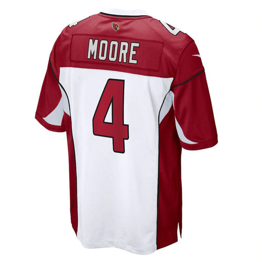 A.Cardinal #4 Rondale Moore White Game Jersey Stitched American Football Jerseys