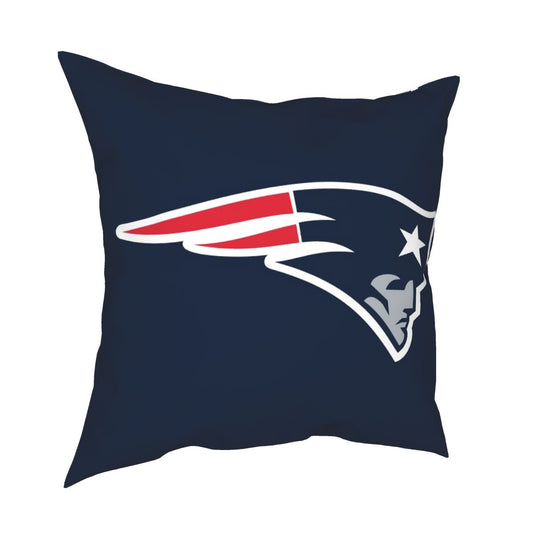 Custom Decorative Football Pillow Case New England Patriots Navy Pillowcase Personalized Throw Pillow Covers
