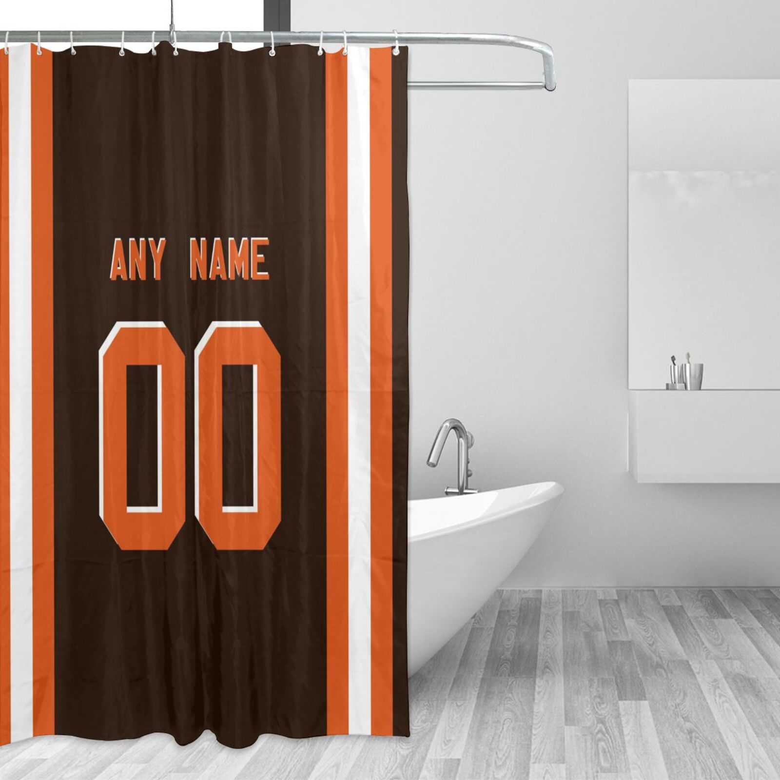 Pittsburgh Steelers Personalized Jersey Shower Curtains - Custom Gifts with  Any Name and Number - Gifts From The Heart At Prices You'll Love