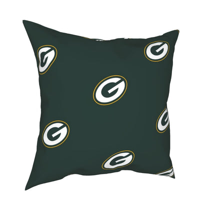 Custom Decorative Football Pillow Case Green Bay Packers Pillowcase Personalized Throw Pillow Covers