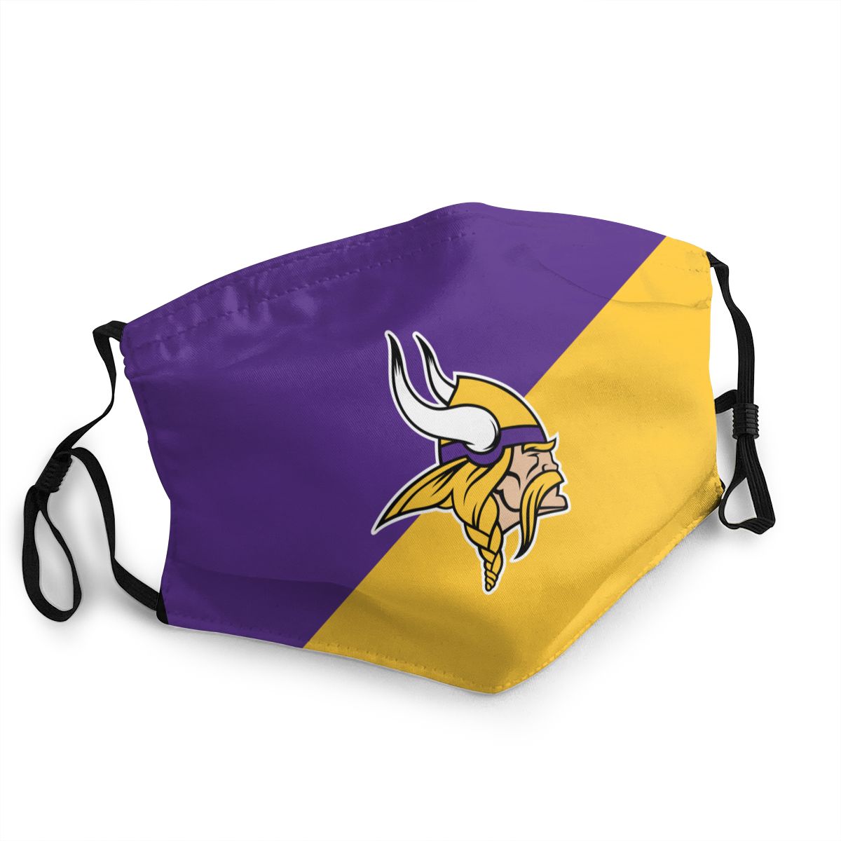 Custom Football Personalized Minnesota Vikings Dust Face Mask With Filters PM 2.5