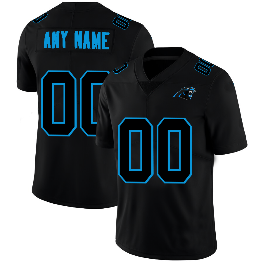 Custom Football Jerseys Carolina Panthers American Black Stitched Name And Number Size S to 6XL Christmas Birthday Gift