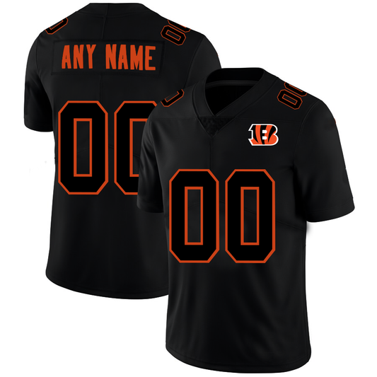 Custom Football Jerseys Cincinnati Bengals American Black Stitched Name And Number Size S to 6XL Christmas Birthday Gift