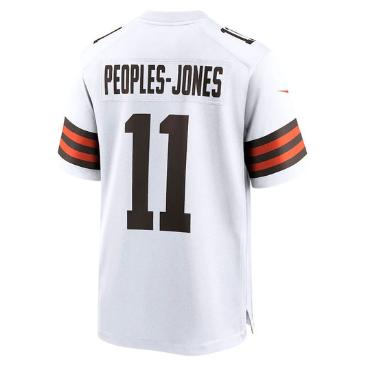 C.Browns #11 Donovan Peoples-Jones White Game Jersey Stitched American Football Jerseys