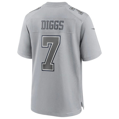 D.Cowboys #7 Trevon Diggs Gray Atmosphere Fashion Game Jersey Stitched American Football Jerseys