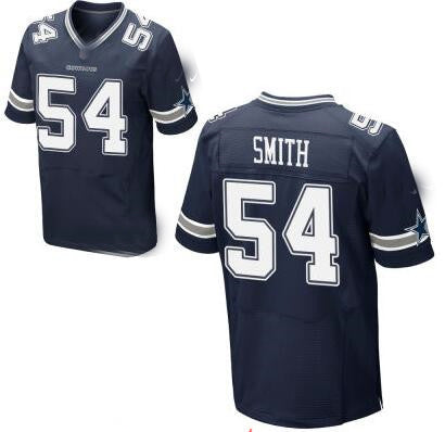 D.Cowboys #54 Jaylon Smith Navy Blue Team Color Stitched  Elite Jersey Fashion Jersey American Jerseys
