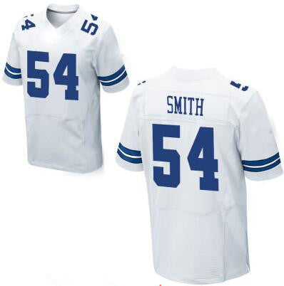 D.Cowboys #54 Jaylon Smith White Road Stitched  Elite Jersey Fashion Jersey American Jerseys